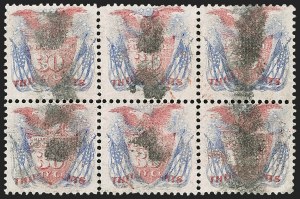 Sale 1227, Lot 2652, 15c-90c 1869 Pictorial Issue (Scott 118-122)