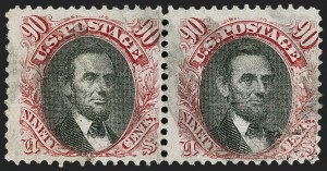 Sale 1227, Lot 2657, 15c-90c 1869 Pictorial Issue (Scott 118-122)