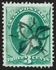 Sale 1227, Lot 2704, Fancy Cancels on the 1869 Pictorial Issue and 1870-88 Bank Notes Issues