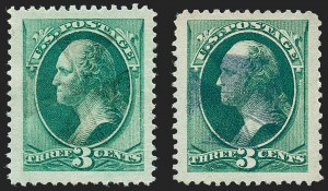 Sale 1227, Lot 2708, Fancy Cancels on the 1869 Pictorial Issue and 1870-88 Bank Notes Issues