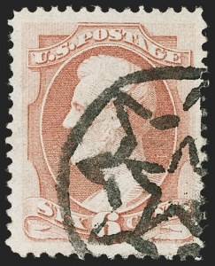 Sale 1227, Lot 2733, Fancy Cancels on the 1869 Pictorial Issue and 1870-88 Bank Notes Issues