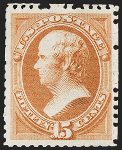 Sale 1227, Lot 2805, 1875 Continental Bank Note Co. Hard Paper Special Printing (Scott 167-175)