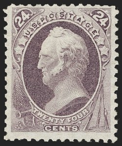 Sale 1227, Lot 2807, 1875 Continental Bank Note Co. Hard Paper Special Printing (Scott 167-175)