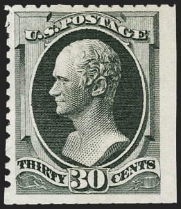 Sale 1227, Lot 2810, 1875 Continental Bank Note Co. Hard Paper Special Printing (Scott 167-175)
