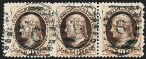 Sale 1227, Lot 2821, 1875 Continental thru 1879 American Bank Note Co. Issue (Scott 178-191)