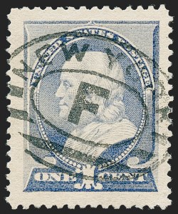 Sale 1227, Lot 2860, 1881-87 American Bank Note Co. Issues (Scott 205-218)