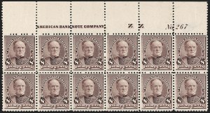 Sale 1227, Lot 2874, 1890-93 Small Bank Note Issue (Scott 219-229)