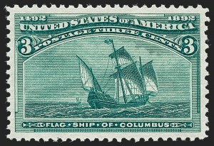 Sale Number 1227, Lot Number 2883, 1c- 50c 1893 Columbian Issue (Scott 230-240)