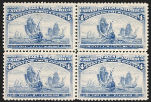 Sale 1227, Lot 2885, 1c- 50c 1893 Columbian Issue (Scott 230-240)