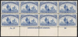 Sale 1227, Lot 2886, 1c- 50c 1893 Columbian Issue (Scott 230-240)