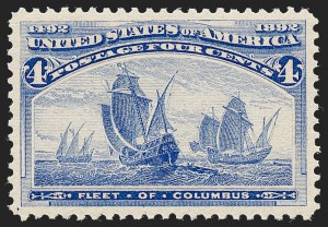Sale 1227, Lot 2889, 1c- 50c 1893 Columbian Issue (Scott 230-240)