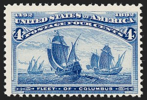 Sale 1227, Lot 2890, 1c- 50c 1893 Columbian Issue (Scott 230-240)