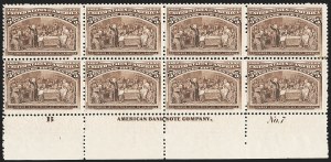 Sale 1227, Lot 2895, 1c- 50c 1893 Columbian Issue (Scott 230-240)