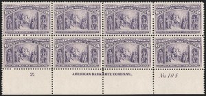 Sale 1227, Lot 2899, 1c- 50c 1893 Columbian Issue (Scott 230-240)