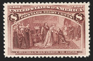 Sale 1227, Lot 2902, 1c- 50c 1893 Columbian Issue (Scott 230-240)