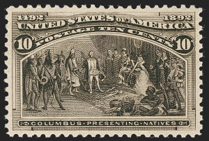 Sale 1227, Lot 2905, 1c- 50c 1893 Columbian Issue (Scott 230-240)