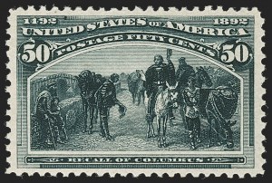 Sale 1227, Lot 2914, 1c- 50c 1893 Columbian Issue (Scott 230-240)