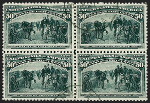 Sale 1227, Lot 2918, 1c- 50c 1893 Columbian Issue (Scott 230-240)