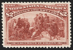 Sale Number 1227, Lot Number 2927, $1.00-$5.00 1893 Columbian Issue (Scott 241-245)
