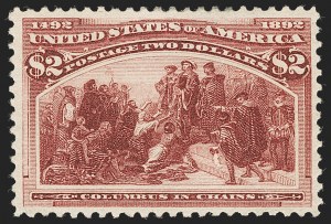 Sale 1227, Lot 2929, $1.00-$5.00 1893 Columbian Issue (Scott 241-245)