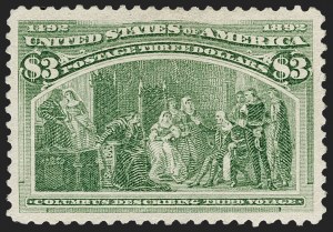 Sale 1227, Lot 2935, $1.00-$5.00 1893 Columbian Issue (Scott 241-245)