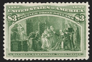 Sale 1227, Lot 2936, $1.00-$5.00 1893 Columbian Issue (Scott 241-245)