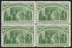 Sale 1227, Lot 2940, $1.00-$5.00 1893 Columbian Issue (Scott 241-245)