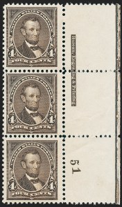 Sale 1227, Lot 2955, 1894 Unwatermarked Bureau Issue (Scott 246-263)