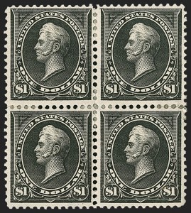 Sale 1227, Lot 2986, 1895 Watermarked and 1897-1903 Change of Colors Bureau Issues (Scott 264-284)