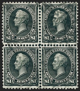Sale 1227, Lot 2987, 1895 Watermarked and 1897-1903 Change of Colors Bureau Issues (Scott 264-284)