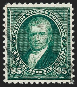 Sale 1227, Lot 2998, 1895 Watermarked and 1897-1903 Change of Colors Bureau Issues (Scott 264-284)