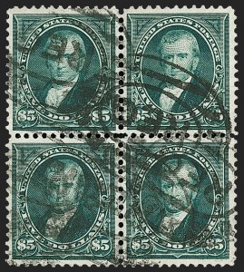 Sale 1227, Lot 3000, 1895 Watermarked and 1897-1903 Change of Colors Bureau Issues (Scott 264-284)