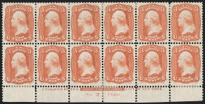 Sale 1227, Lot 3008, The Dr. Bernard S. Yudowitz Collection of Plate Blocks (Scott 11A-229)