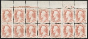 Sale 1227, Lot 3014, The Dr. Bernard S. Yudowitz Collection of Plate Blocks (Scott 11A-229)