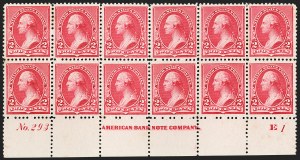 Sale 1227, Lot 3035, The Dr. Bernard S. Yudowitz Collection of Plate Blocks (Scott 11A-229)