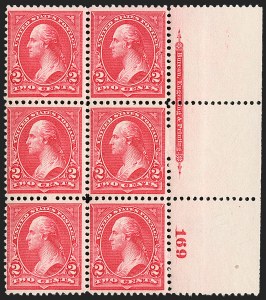 Sale 1227, Lot 3063, The Dr. Bernard S. Yudowitz Collection of Plate Blocks (Scott 230-299)