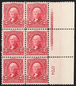 Sale 1227, Lot 3080, The Dr. Bernard S. Yudowitz Collection of Plate Blocks (Scott 300-423)