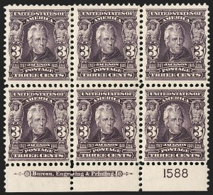 Sale 1227, Lot 3081, The Dr. Bernard S. Yudowitz Collection of Plate Blocks (Scott 300-423)