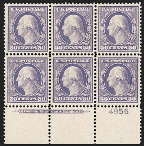 Sale 1227, Lot 3095, The Dr. Bernard S. Yudowitz Collection of Plate Blocks (Scott 300-423)