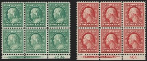 Sale 1227, Lot 3096, The Dr. Bernard S. Yudowitz Collection of Plate Blocks (Scott 300-423)