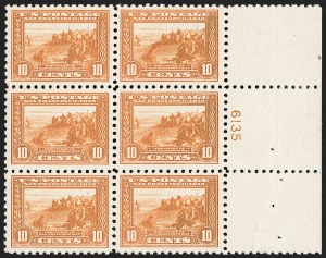 Sale 1227, Lot 3106, The Dr. Bernard S. Yudowitz Collection of Plate Blocks (Scott 300-423)