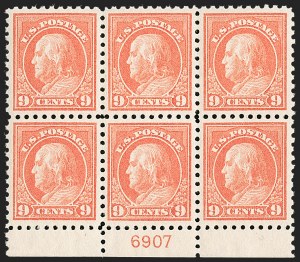 Sale 1227, Lot 3116, The Dr. Bernard S. Yudowitz Collection of Plate Blocks (Scott 432-834)