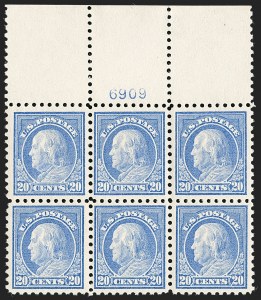 Sale 1227, Lot 3118, The Dr. Bernard S. Yudowitz Collection of Plate Blocks (Scott 432-834)