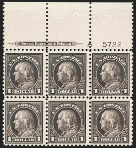 Sale 1227, Lot 3130, The Dr. Bernard S. Yudowitz Collection of Plate Blocks (Scott 432-834)