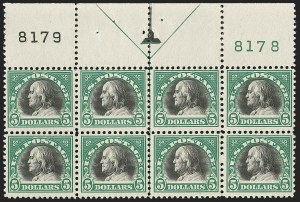 Sale 1227, Lot 3138, The Dr. Bernard S. Yudowitz Collection of Plate Blocks (Scott 432-834)