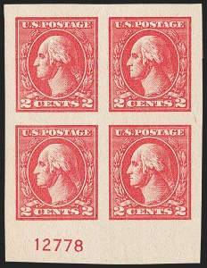 Sale 1227, Lot 3142, The Dr. Bernard S. Yudowitz Collection of Plate Blocks (Scott 432-834)
