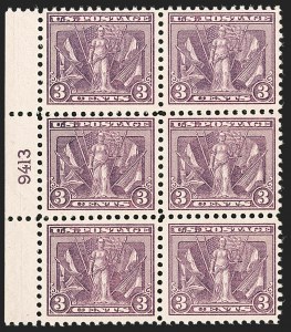 Sale 1227, Lot 3143, The Dr. Bernard S. Yudowitz Collection of Plate Blocks (Scott 432-834)