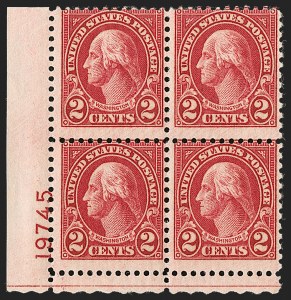 Sale 1227, Lot 3158, The Dr. Bernard S. Yudowitz Collection of Plate Blocks (Scott 432-834)