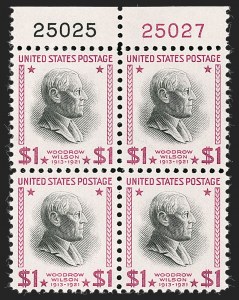 Sale 1227, Lot 3160, The Dr. Bernard S. Yudowitz Collection of Plate Blocks (Scott 432-834)