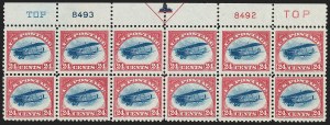 Sale 1227, Lot 3163, The Dr. Bernard S. Yudowitz Collection of Plate Blocks (Air Post and Group Lots)
